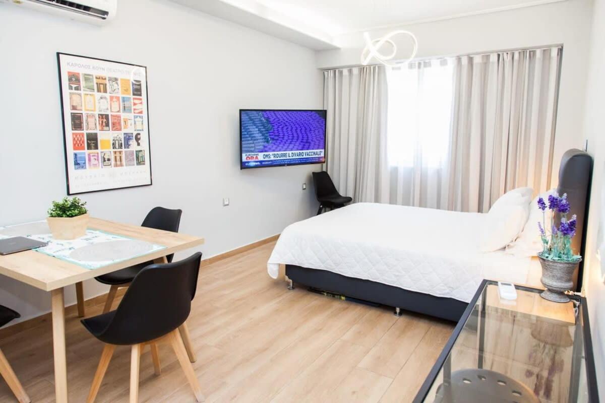Contemporary And Chic Apartment In Central Athens Luaran gambar