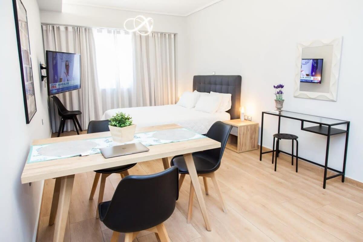 Contemporary And Chic Apartment In Central Athens Luaran gambar